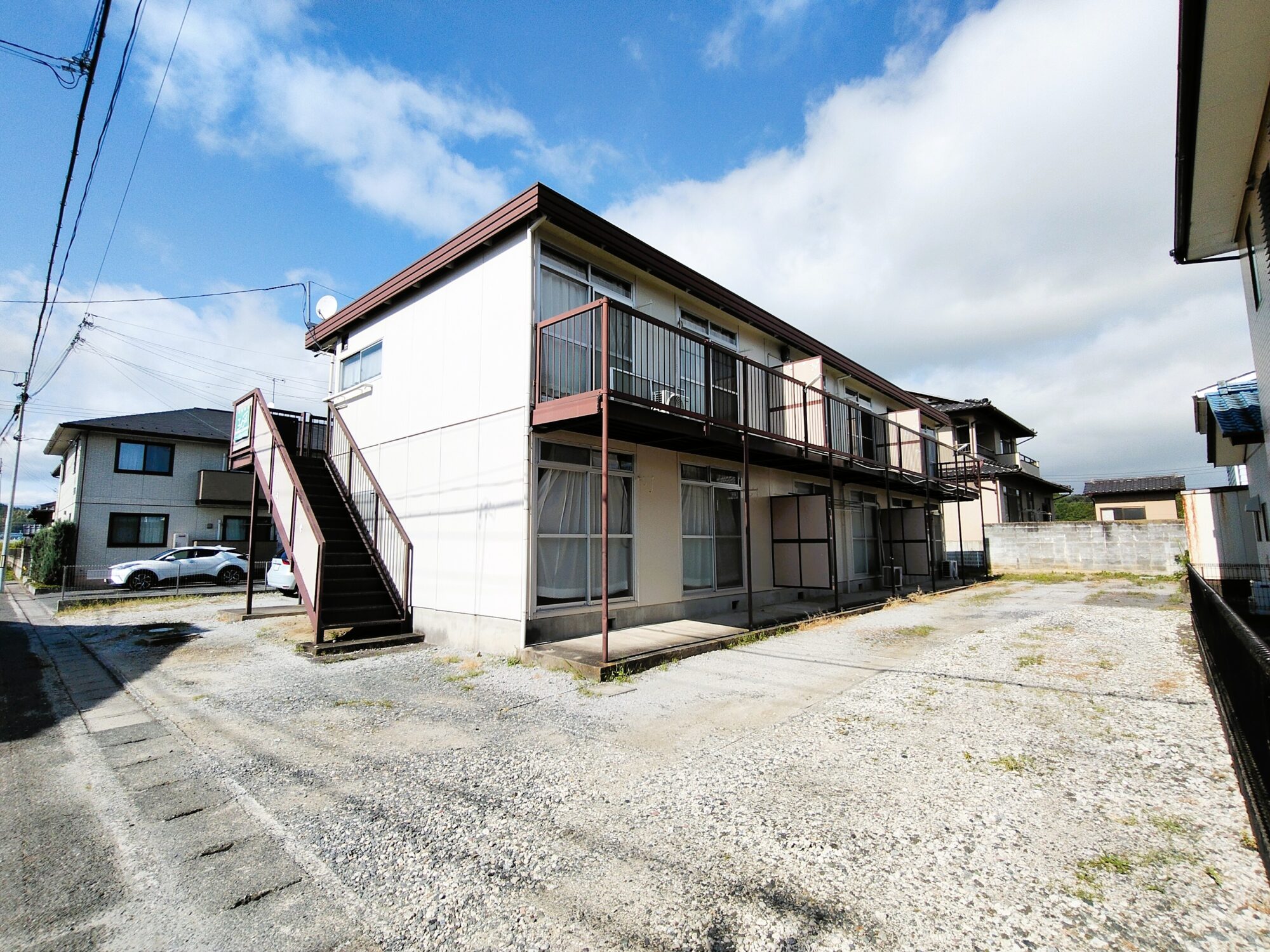 【収益物件】福島県いわき市平字城東一丁目／１棟アパート